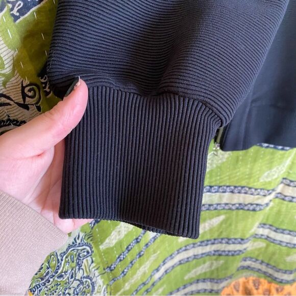 Varley Black Mae Boyfriend Ottoman Sweatshirt Size Small Amazing Condition - Picture 8 of 15